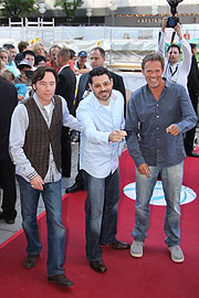 Michael Bully Herbig, Rick Kavanian, Christian Tramitz bei der "Toy Story 3" Premiere in München (Foto:MartiN Schmitz)